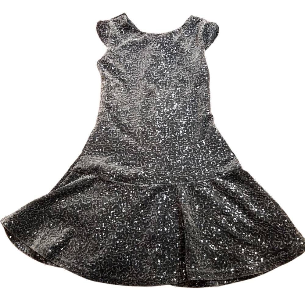 Children's Place sequin dress XS 4